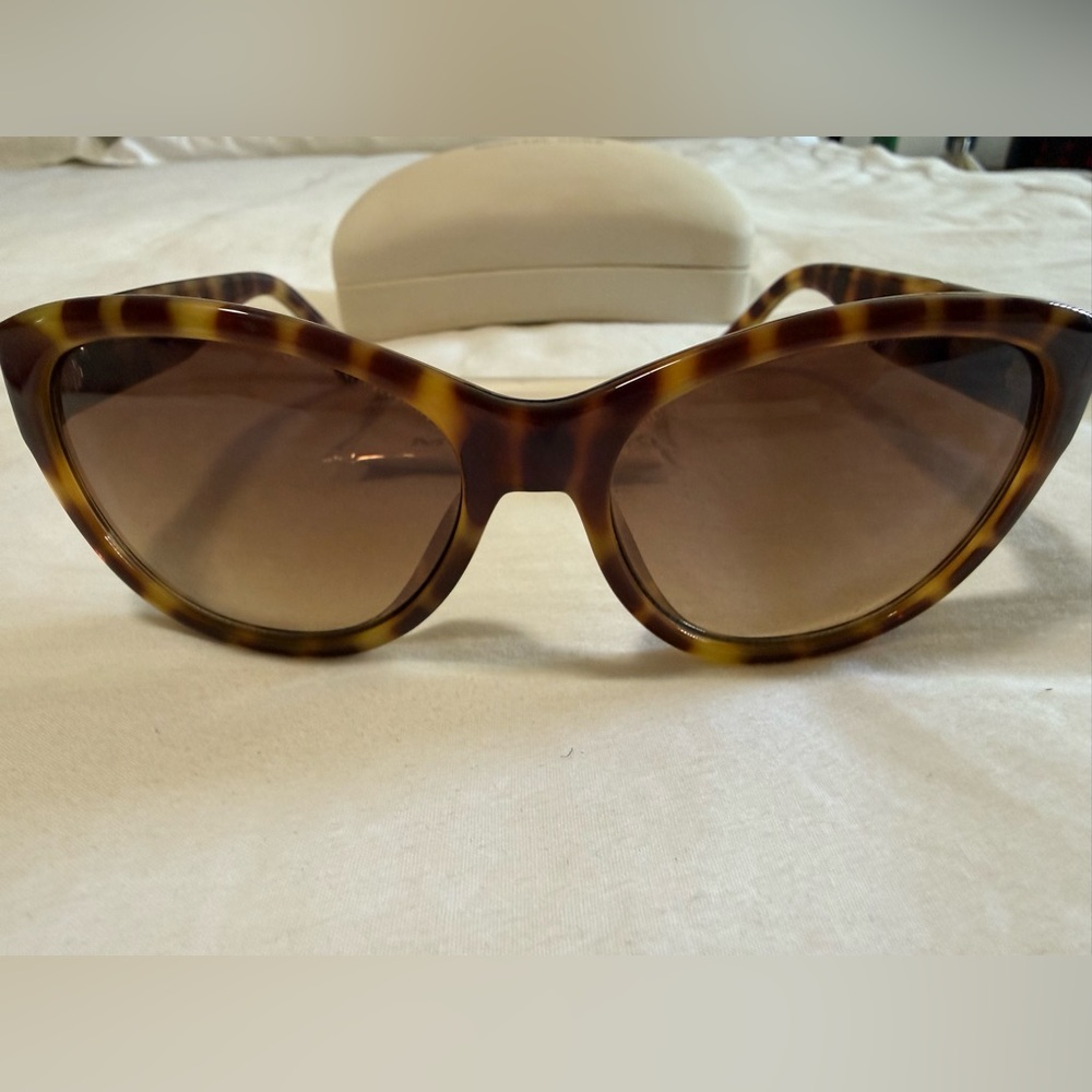 Michael Kors Tortoise Shell Sunglasses and Case